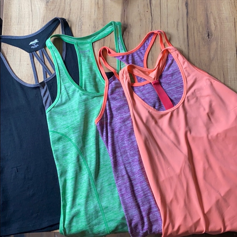♦️🔸♦️LOT of 4 Flowy Racerback Workout Tanks